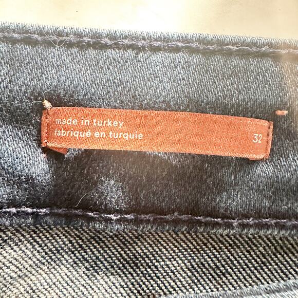 Pilcro the Icon Flare Jean Patch Pockets Women’s Size 32‎ mid-dark wash - Picture 9 of 16